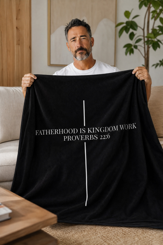 Fatherhood Summer Fleece blanket