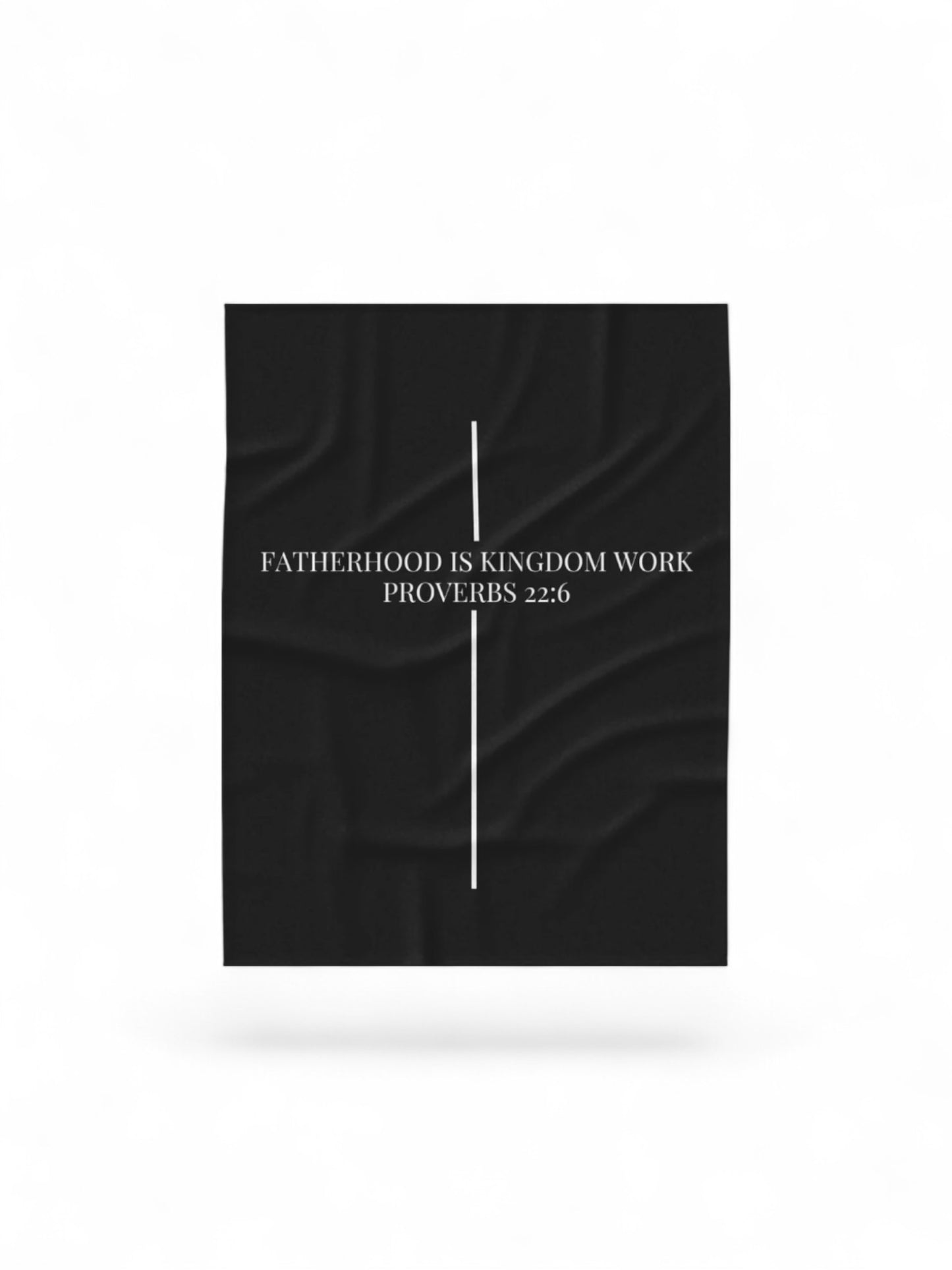 Fatherhood Summer Fleece blanket
