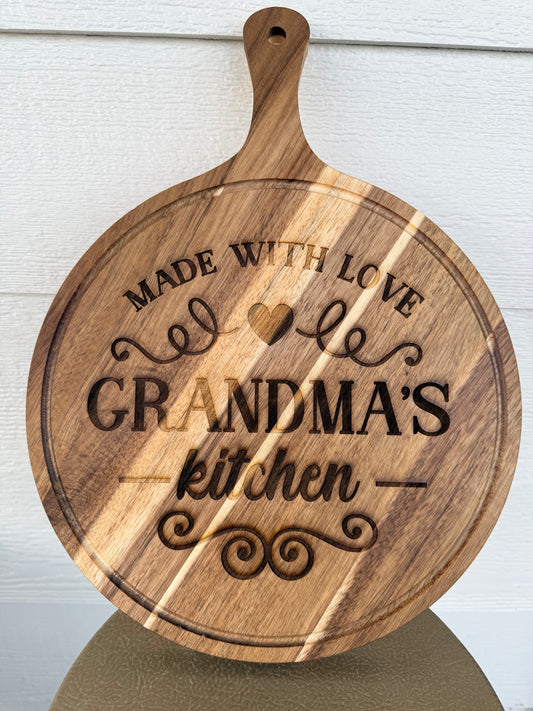 Grandma's Kitchen (Made with Love) Charcuterie Board