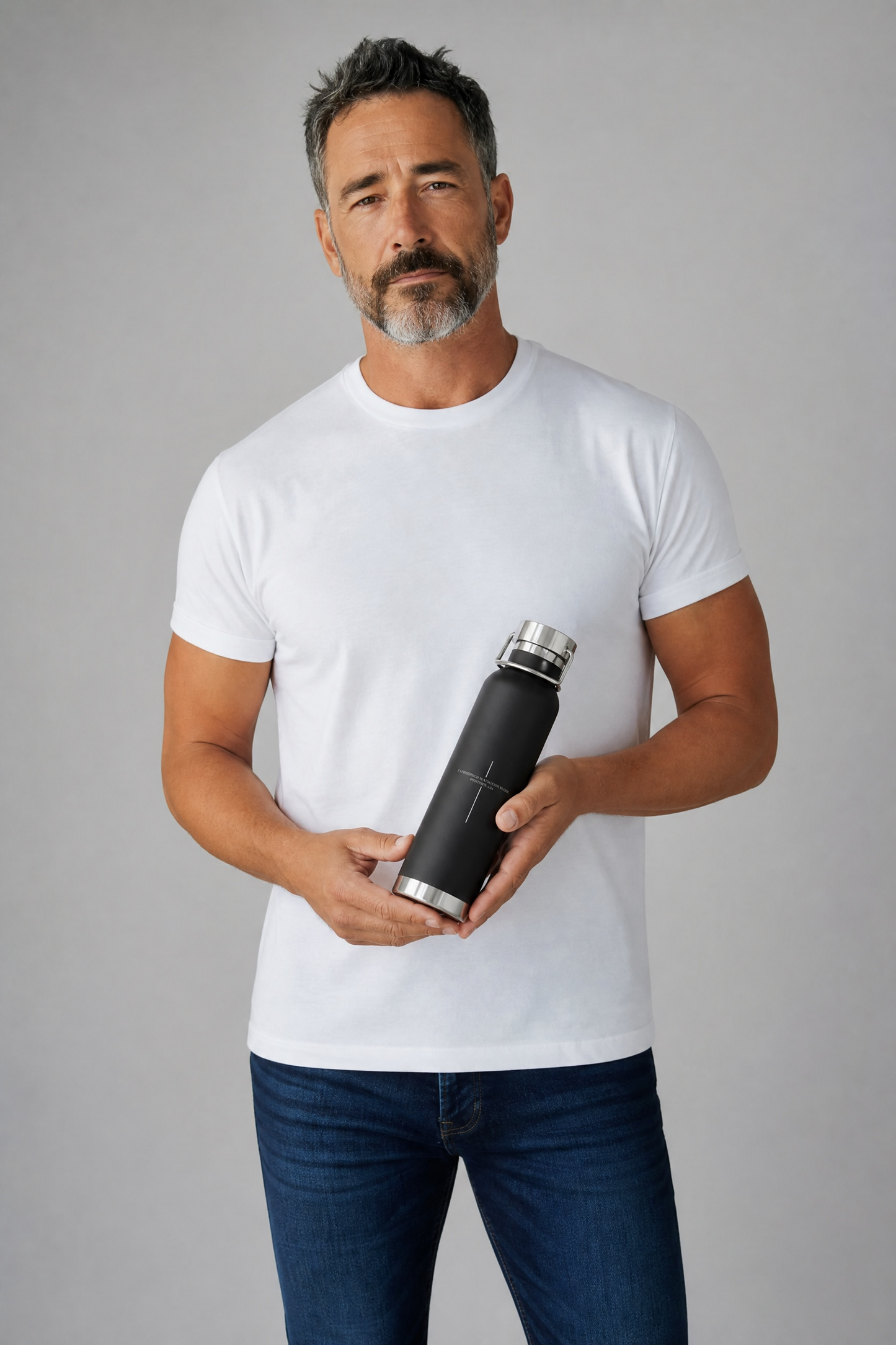 Fatherhood Copper Vacuum Insulated Bottle
