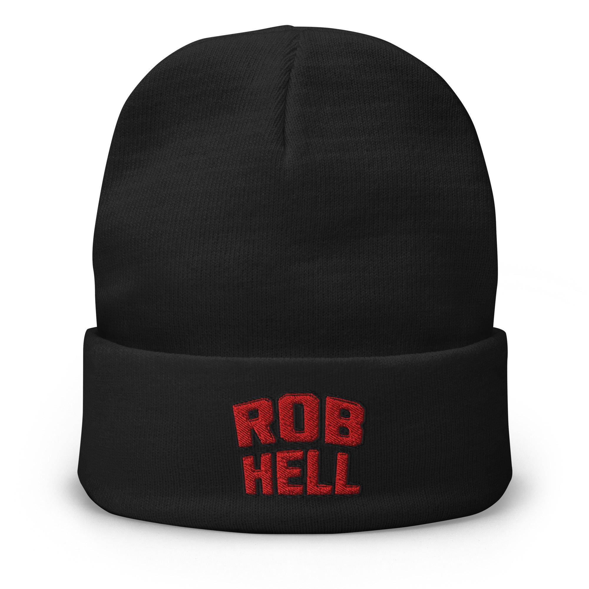 Rob Hell 3D Puff Embroidered Beanie – Christset